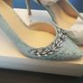 Jenny Packham Light Blue Shoes Size 8 Image 4