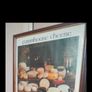 kitchen cafe pictures with glass and mahogany frames Image 2