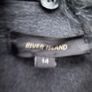 Black Denim Jacket from River Island Image 2