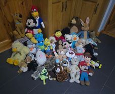 large teddy soft toy bundle