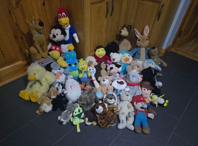 large teddy soft toy bundle