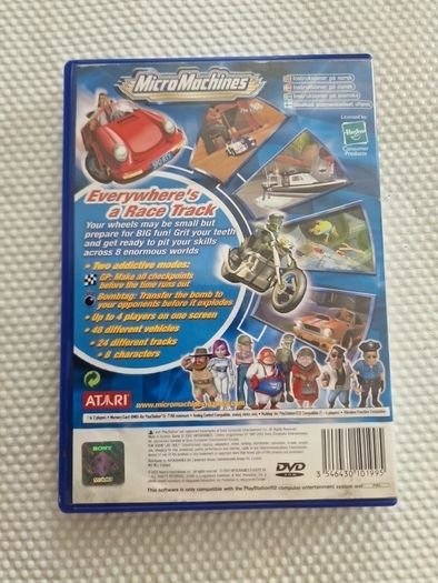 Micro Machines PlayStation2 Ps2 Games Original