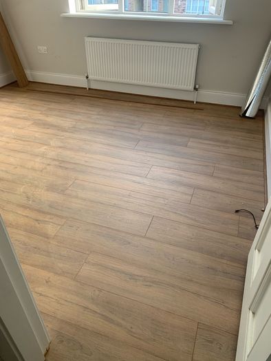 Wood flooring and stair covering