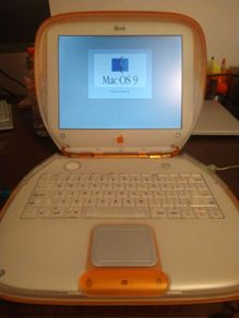 Vintage Apple iBook Clamshell G3 Orange Powerbook