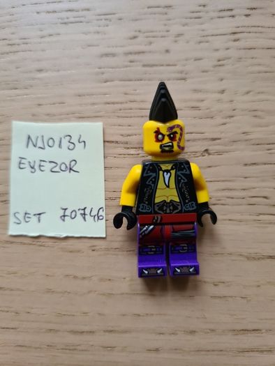lego njo0134 eyezor, set ninjago 70746