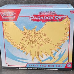 Pokemon TCG Scarlet and Violet Paradox Rift ETB Elite Trainer Box Brand New Sealed Roaring Moon