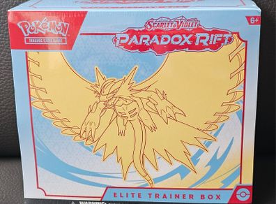 Pokemon TCG Scarlet and Violet Paradox Rift ETB Elite Trainer Box Brand New Sealed Roaring Moon