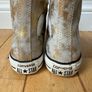 Gold Converse Boots Image 4