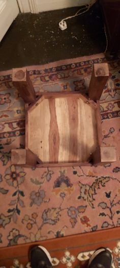 Solid Wood Coffee Side Table