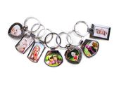 Personalised photo Metal keyrings