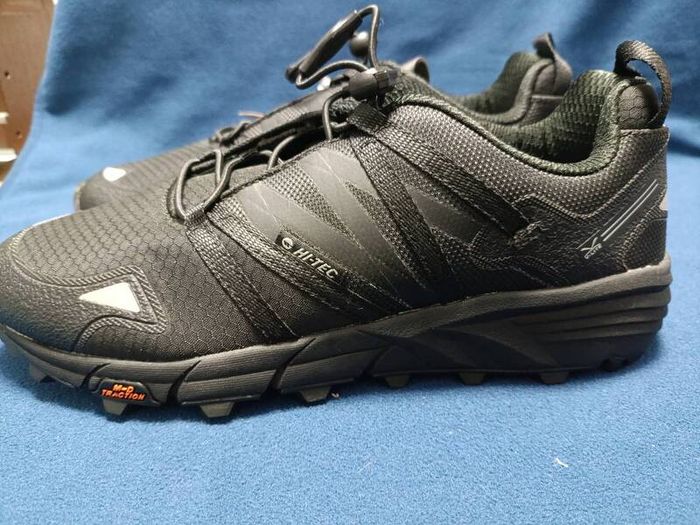 Hi-Tec V-Lite Ox-Trail Racer Low Women's Black Comfort Running Hiking Shoes 5