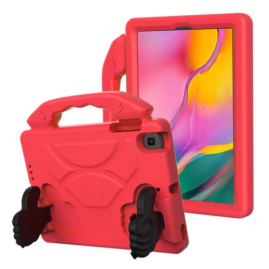 Compatible 4D Silicon Case With Thumbs Up Design Stand For Samsung Galaxy Tab A 8.0 2019 SM-T290/T295