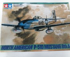 1:48 Scale Tamiya P51D Mustang plastic model kit