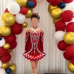 Irish dancing costume