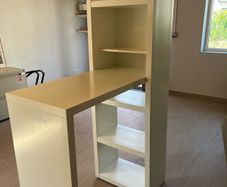 shelving with desk