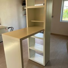 shelving with desk