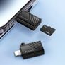 HOCO HB53 Mini iPhone To TF 2.0 Card Reader 480 Mbps Black Image 3