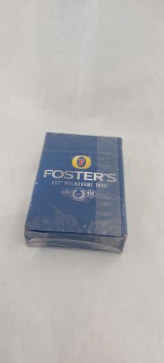 fosters playing cards ,unopened, new ,sold as is ,,buyer collects or pays postage thank you