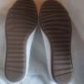 White Leather Gabor Ballet Pumps Image 9
