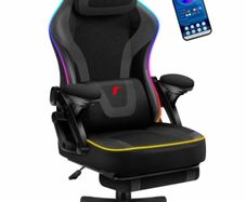Huzaro Force 4.6 Black Mesh Rgb Smart Gaming Chair