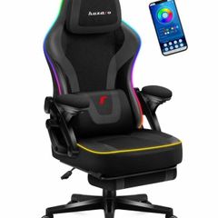 Huzaro Force 4.6 Black Mesh Rgb Smart Gaming Chair