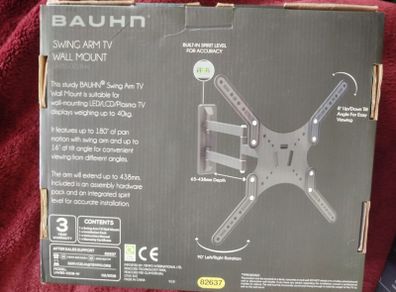 TV bracket and Wall shelves