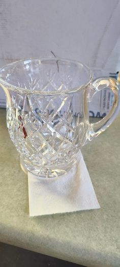 Waterford Boyne Cut Pitcher | Crystal Juice Jug