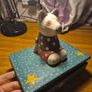 Rare Find: Vintage 1940s Art Deco Wooden Trinket Box Image 4