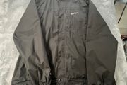 Sprayway Sidewinder Black Outdoor Jacket Water Resistant Hiking - Size L