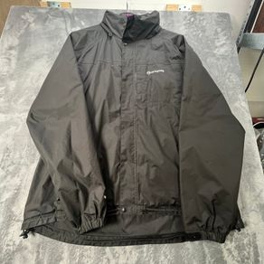 Sprayway Sidewinder Black Outdoor Jacket Water Resistant Hiking - Size L