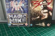 2 DVDs Magic Mike and 300
