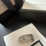 Gucci garden buckle sterling silver heavy ring Image 2