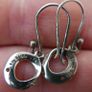 925 Sterling Silver White Ice Earrings Diamond Earrings 2g Image 9