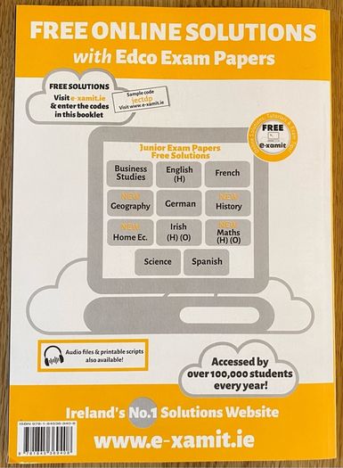 Maths CSPE English Irish Geography History ReligionJunior Certificate books & exam papers