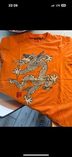 Superdry Komodo T-shirt orange size L