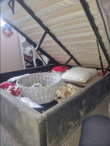 ottoman double bed