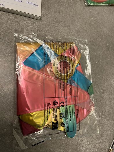 124 Foil Baloons - unused