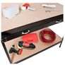 Solid stand Workbench  steel toolbox Storage Pegboard Drawer Table Image 4