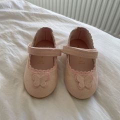 Monsoon baby pink shoes size 4