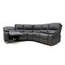 Rita Corner Leather Manual Recliners Image 8
