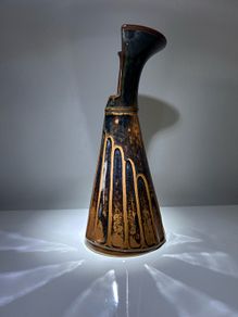 French artisan Pierre sizorn's ceramic vase