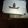 Aluminum vanity Tool case with expanding tiered trays and a fitted lower well, Ideal for Make-up or for keeping them Screw-Driver Bits together, could be used for a lot of things, Postage Available or collection Image 2