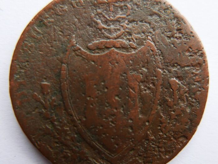 Scotland Lothian Edinburgh  Halfpenny token (produced between 1787 and 1797.)Poor