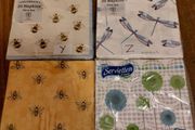Decoupage napkins