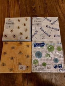 Decoupage napkins