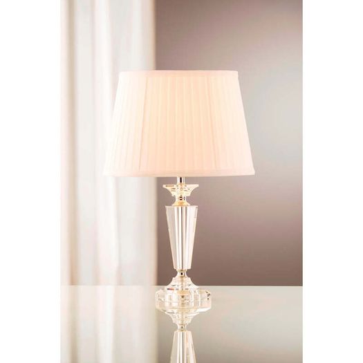 Galway Crystal Sofia Lamp & Shade x2