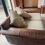 FREE Leather/fabric 2 seater McStay sofa Image 3