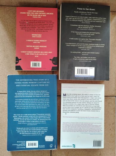 Bestselling Fiction Thriller, Western & Biography Book Bundle (4 Books)