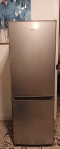 Logik silver fridge freezer