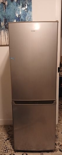 Logik silver fridge freezer